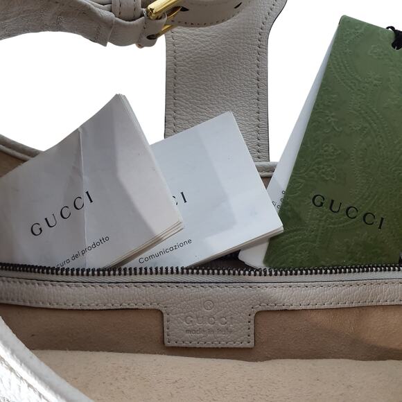 Gucci Medium Cream Aphrodite Shoulder Bag - Picture 5 of 15